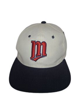 Rare Vintage Minnesota Twins sports specialties Snapback hat white Cap